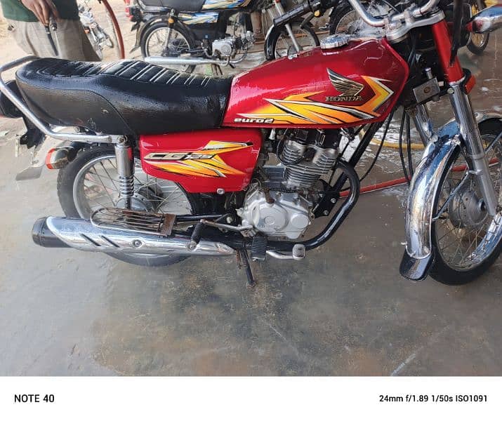 honda cg 125 karachi nambr 1