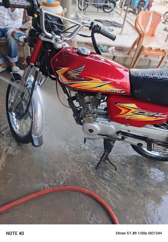 honda cg 125 karachi nambr 5