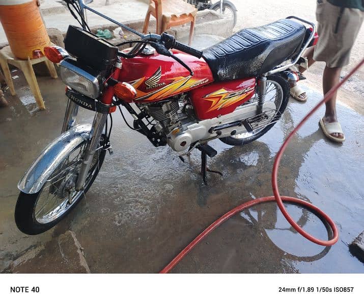 honda cg 125 karachi nambr 7