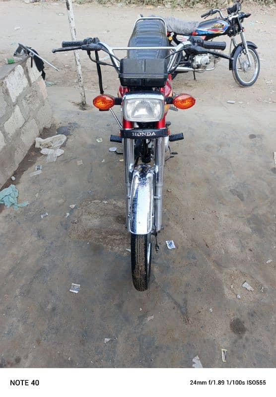 honda cg 125 karachi nambr 15