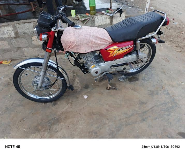 honda cg 125 karachi nambr 16