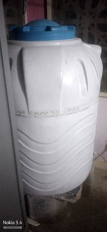 Water tank 500 ltrs 0