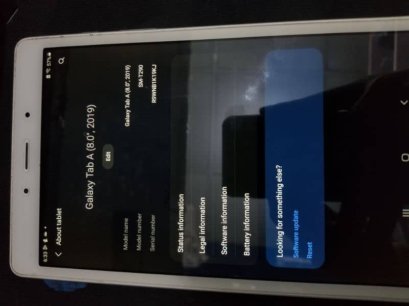 Samsung Tab A 0