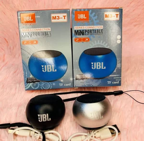 Jbl M3-t Mini Portable Bluetooth Speaker 4