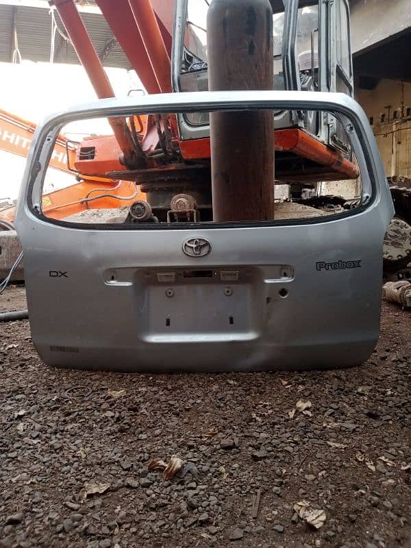 Toyota Probox (Dx) Back Door & Front Fender 1