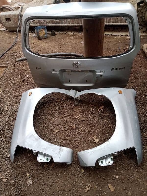 Toyota Probox (Dx) Back Door & Front Fender 8