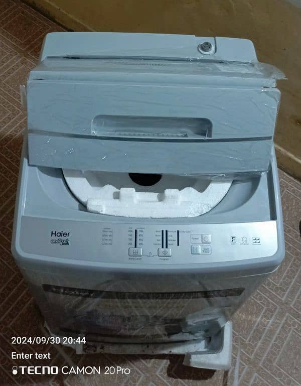 Haier washing machine 3