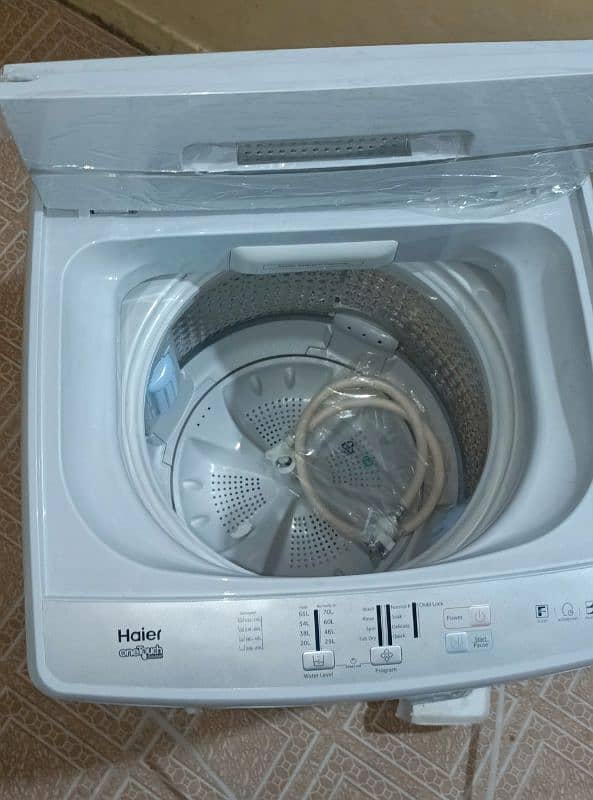 Haier washing machine 4