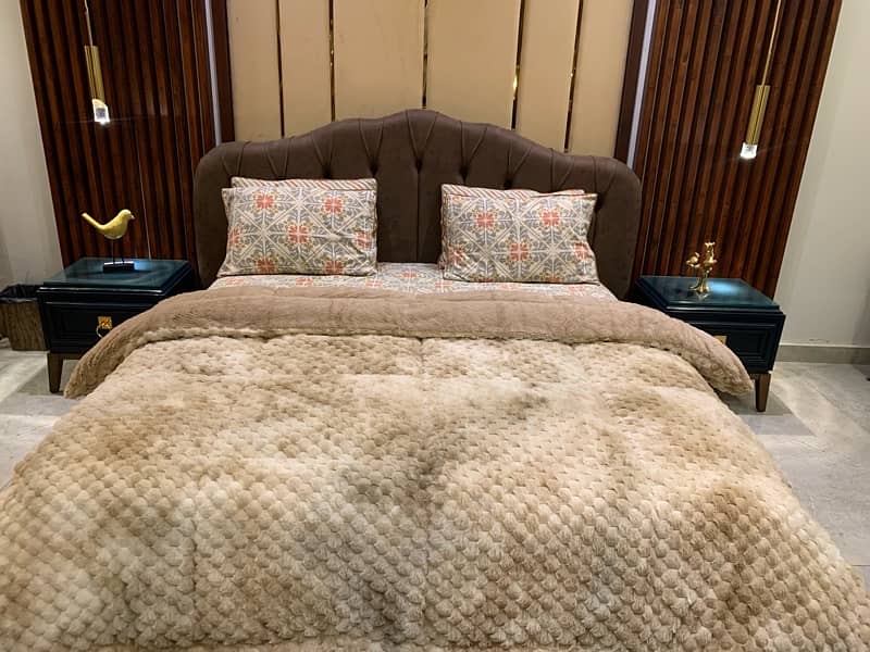 luxury Rabbit soft faux fur quilts 0