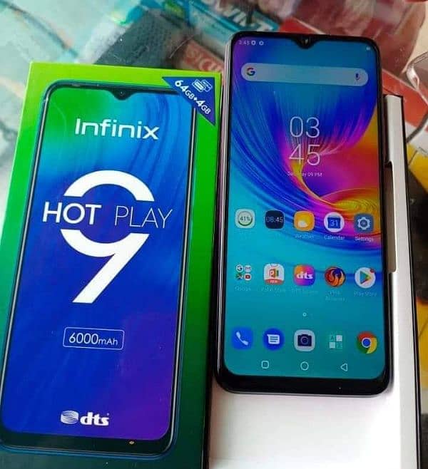 infinix hot 9 ply 4gb ram 64gb Memory my wtsp/0341-68;86-453 0