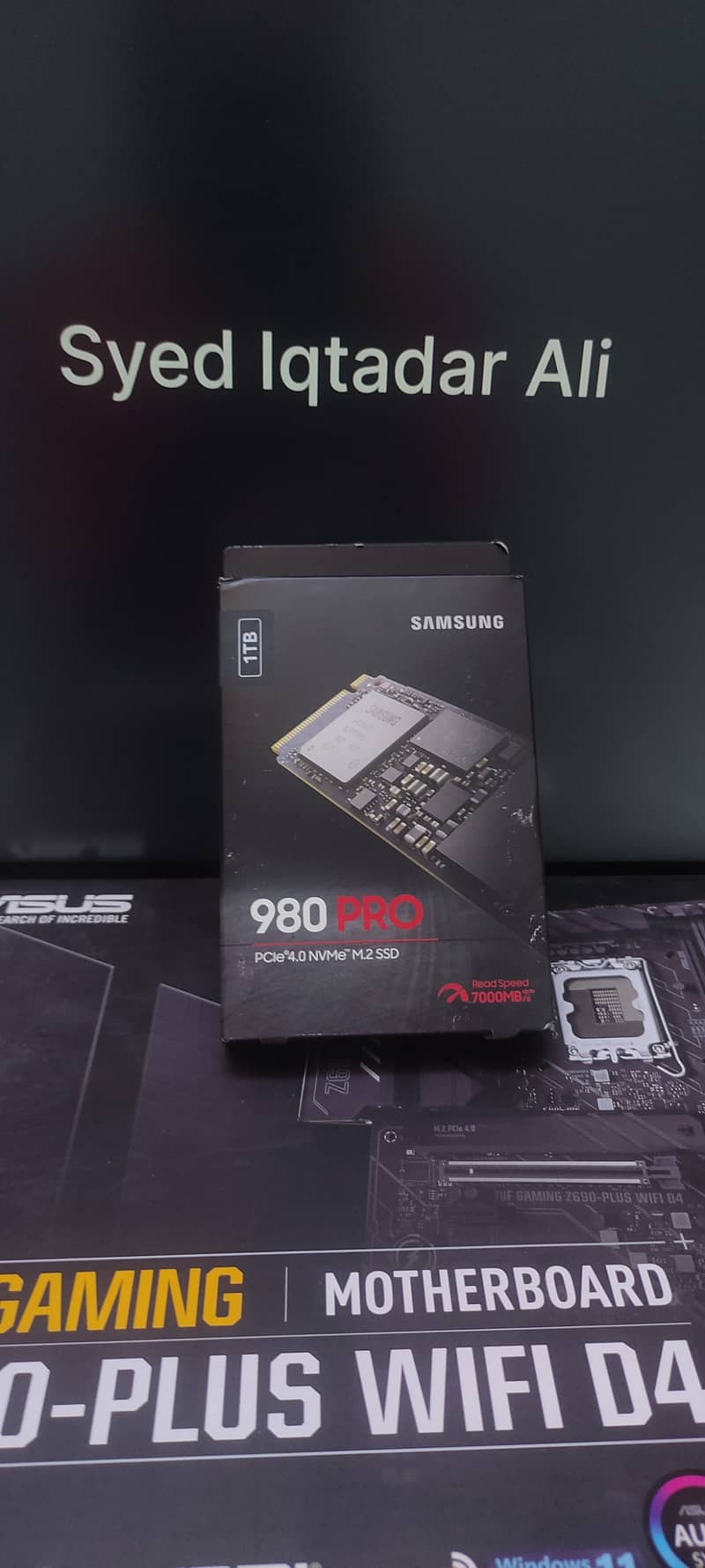 Samsung 980 pro 1tb NVME 0