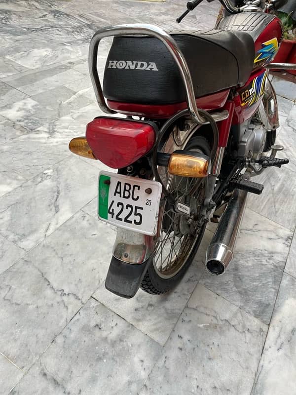 Honda CD70 good condition contact no# 03268666090 whatspp 2