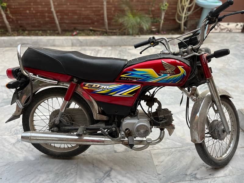 Honda CD70 good condition contact no# 03268666090 whatspp 6