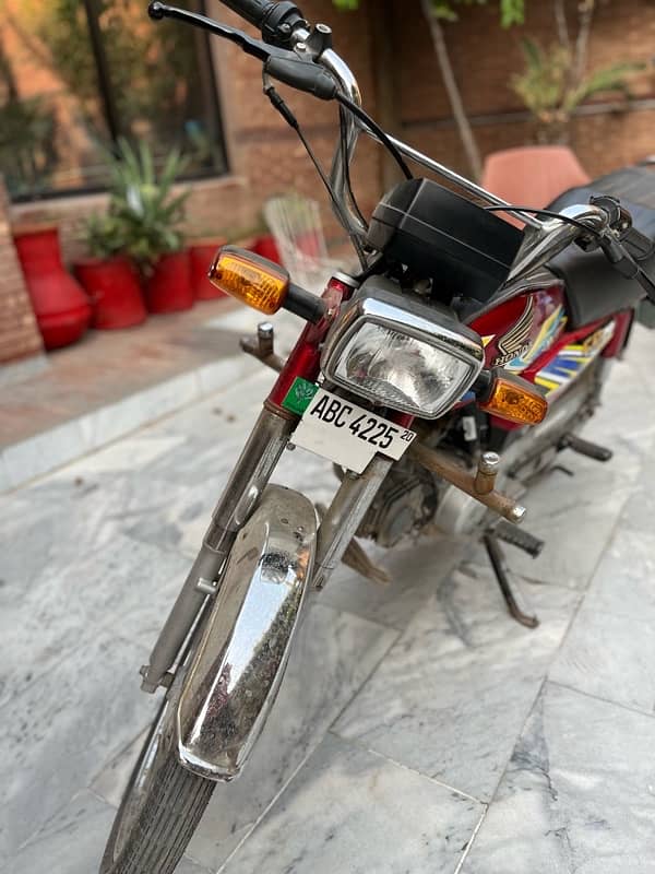 Honda CD70 good condition contact no# 03268666090 whatspp 8