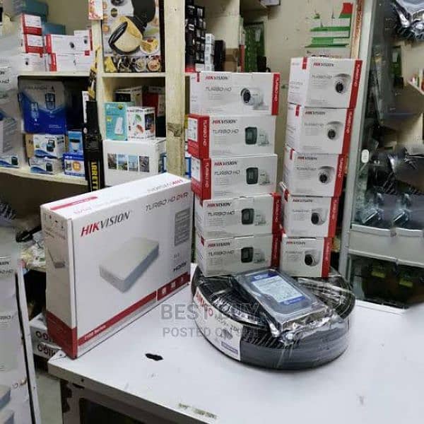 Hikvision Cctv Camera, dvr, nvr, poe switch, video intercome available 8