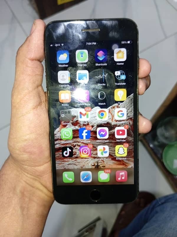 iphone 7plus 128 gb PTA Approved only panel change baki All Ok 0