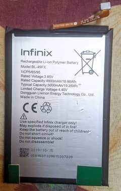 infinix Hot 8 Hot 9 battery