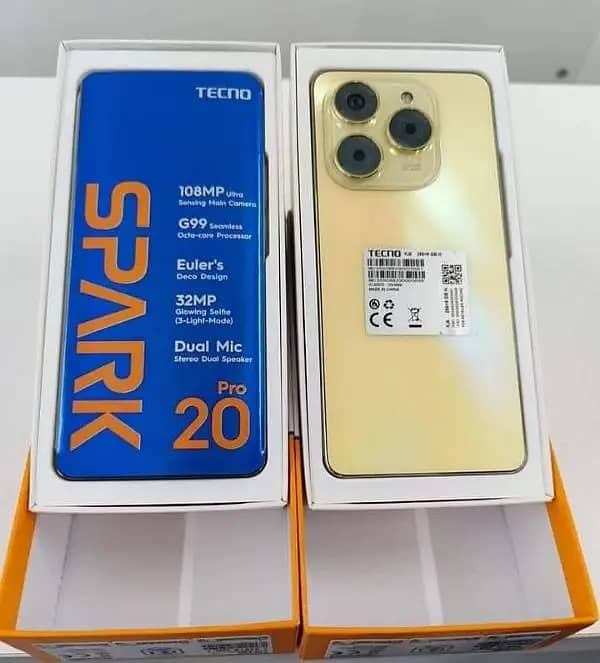 TECNO SPARK 20 PRO -  13 Months Full Warranty Remaining - 3 Days Used 0