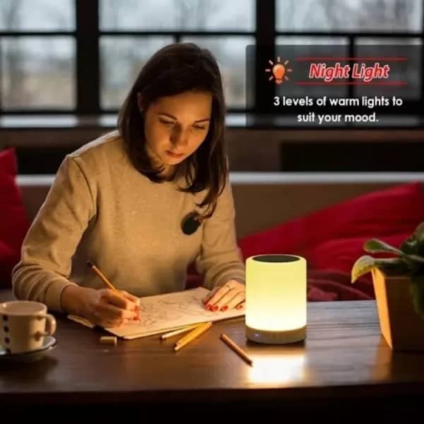 Portable Touch Lamp Bluetooth Speaker 1