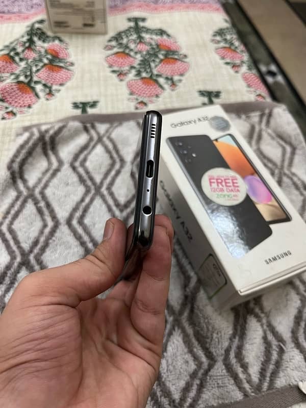 samsung a32 6/128 with box water pack set no fault iphone x,xs,11,12 6