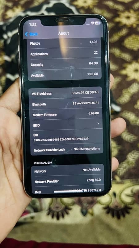 iPhone 11 pro FU 64gb 7