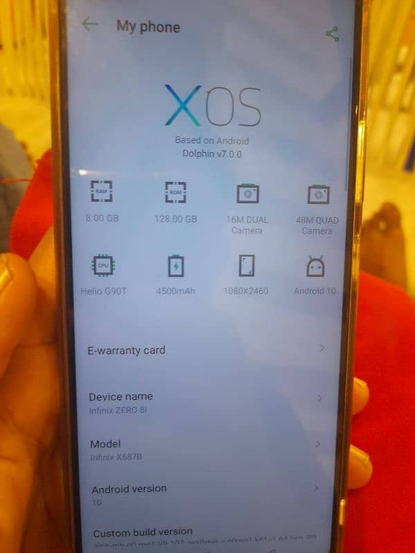 infinix zero 8i 8/128gb 3