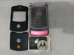 Motorola RAZR V3 Mobile casing and original battery