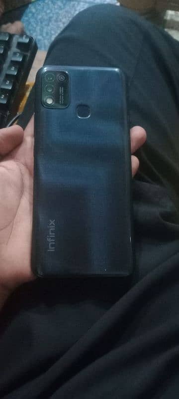 Infinix hot 10 play 4gb ram 64gb memory 6000mah battery all ok mobile 0