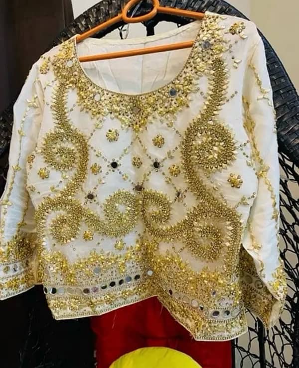 White Bridal Lehnga 2