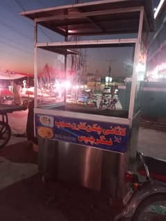 Food Counter for Sale - Perfect for Chips, Corn, Burgers, Shawarma