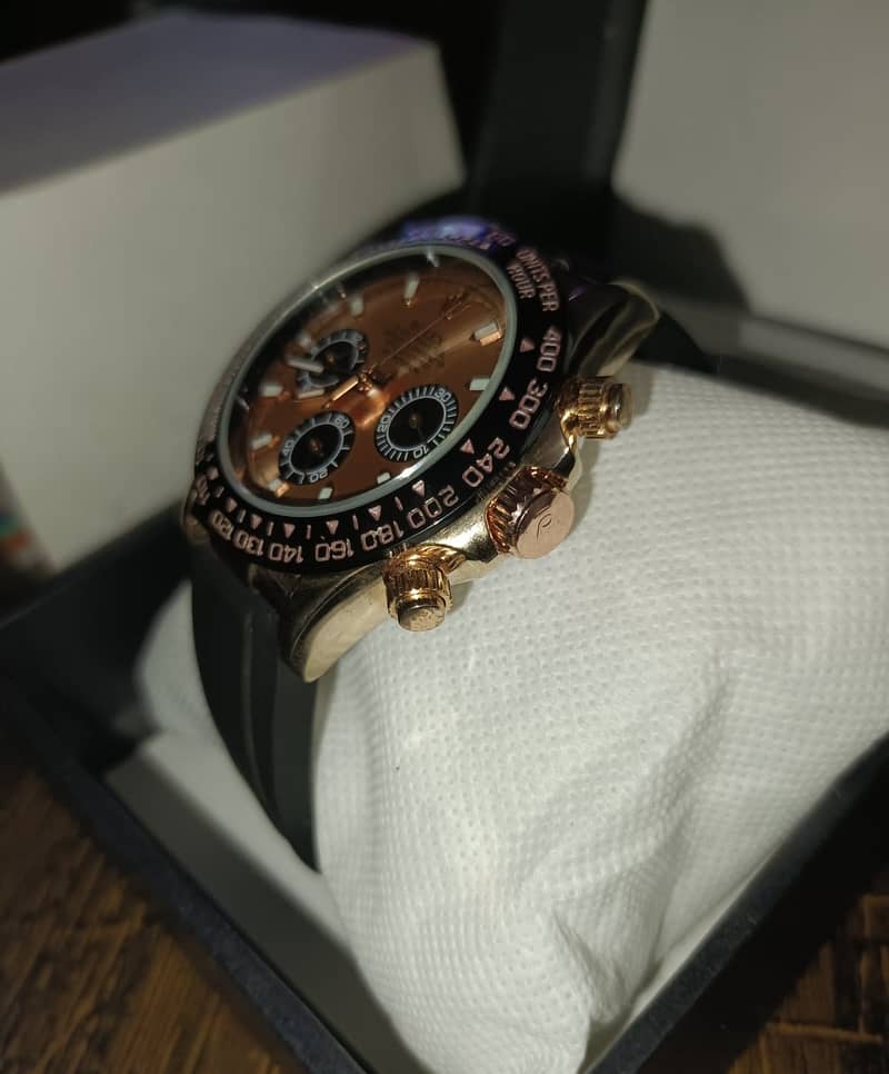 Rolex Daytona Rose Gold Quartz movment   1/s/t  c/o/p/y 4