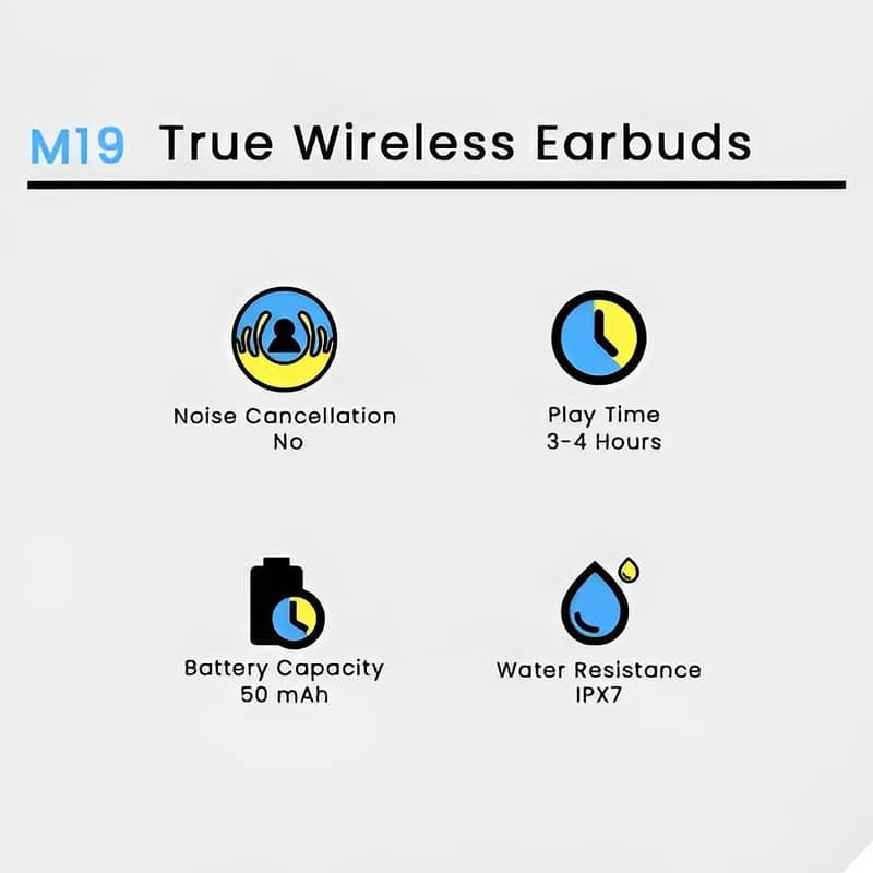 On Sale 20% Off ---------> M19 Earbuds Tws, till 4 December 2