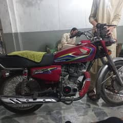 Honda CG 125 Peshwar Number