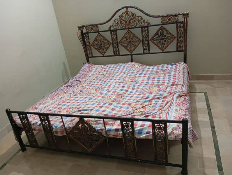 iron bed for sale without mattress 1