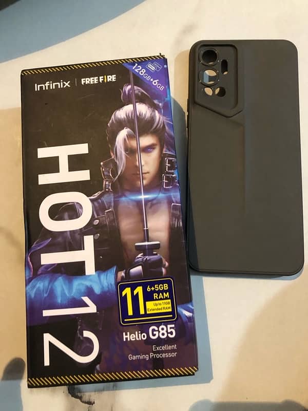 Infinix hot 12 in warrenty 5months 6/128 5