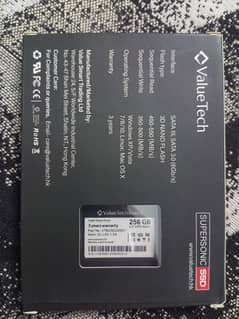 Valuetech 256GB SSD