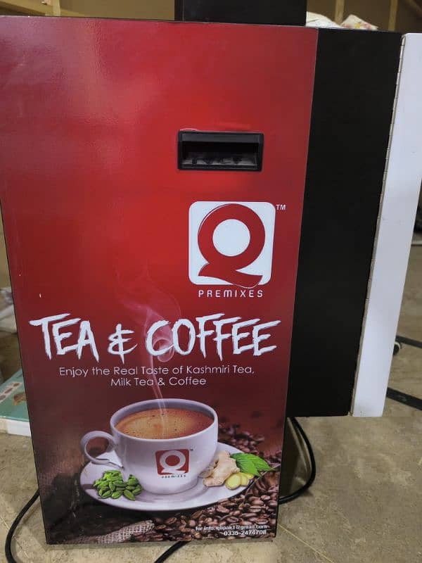 COFEE & TEA MACHINE for sale almost new just 3Month used  last winter 0