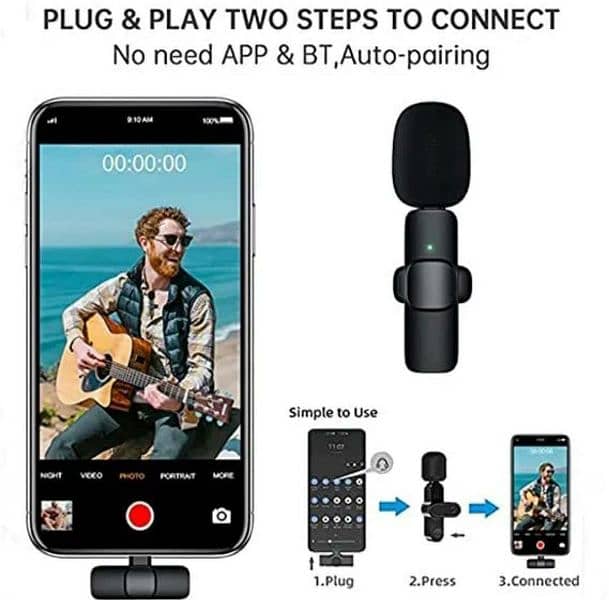 k8 microphone Type C/IOS/ Android 3