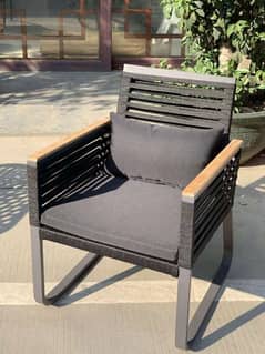 4 piece outdoor chairs set