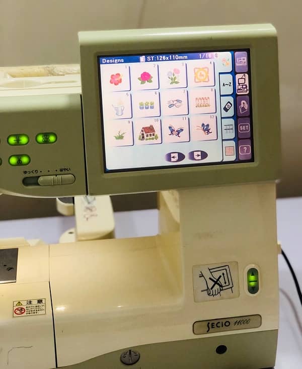 Janome 11000 japani machine 6