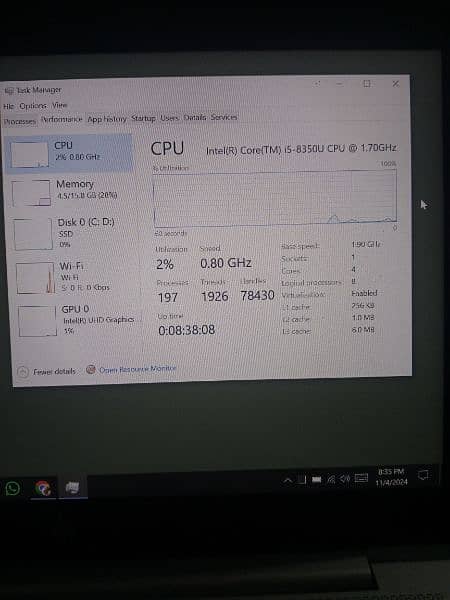 hp 840g5 16/512 i5 8gen 2