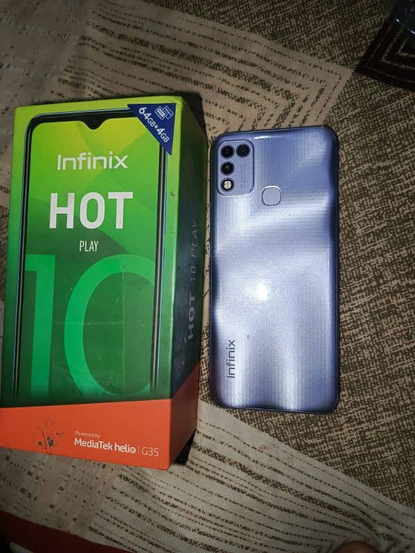 new condition ma hai infinix hot 9 play gb 4 64 hai 03258161507 3