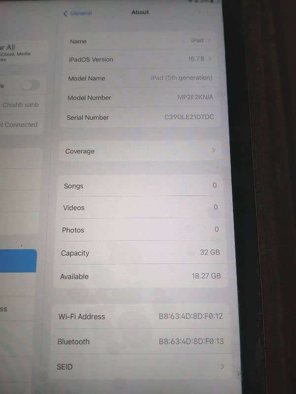 Ipad 5th gen 9/10 for sale 2