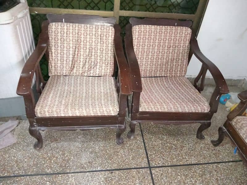 sofa set pure wood 0