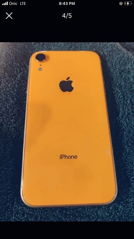 iphone XR yellow 64gb factory unlock 1