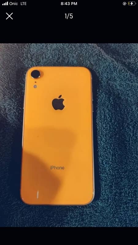 iphone XR yellow 64gb factory unlock 2