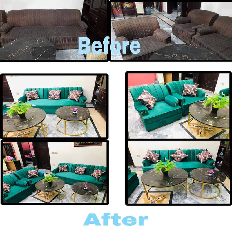 L shape sofa/sofa set/sofa repair/fabric change/sofa poshish/sofa sal 3