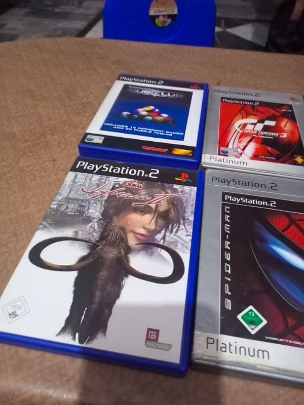 play Station 2 games CD 3