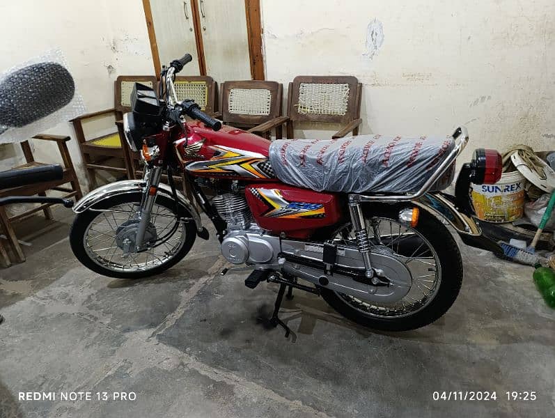 Honda CG 125 zero meter letter kata howa he 0