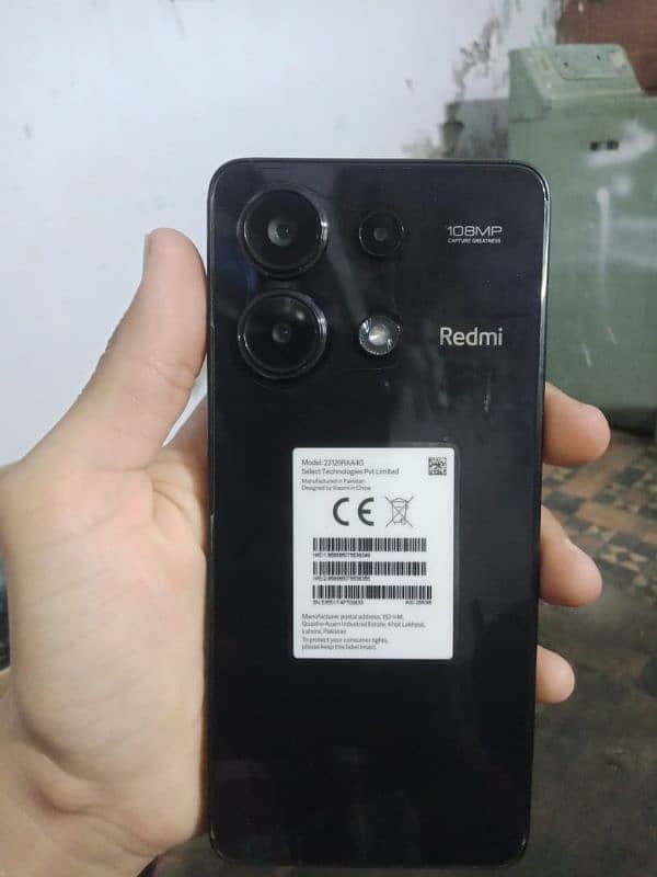 Redmi Note 13 Pta Approved 8/256gb 0